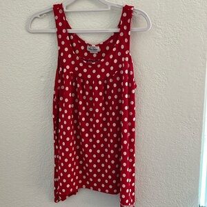 3 for $10 Polka dot blouse
